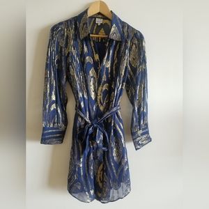HALSTON Heritage Unique Silk Dress - size 6